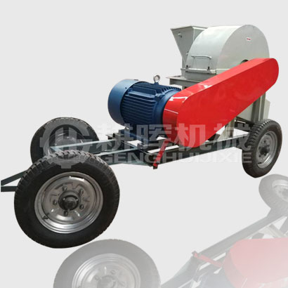 22KW樹枝粉碎機GH700移動電機木削機