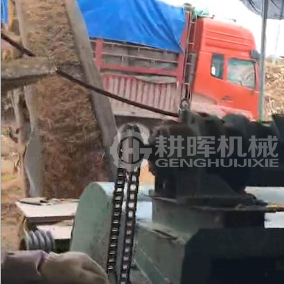 自動進料樹皮粉碎機
